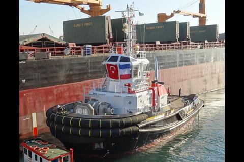 Bogazici recently launched the RAL-designed tug 'Cyathea' for Chambon (Bogazici)
